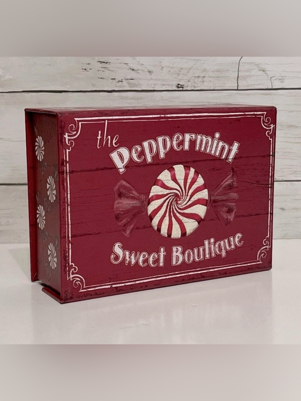NWT Studio Wellington “Holiday Candy Shop” Decorative Gift Box